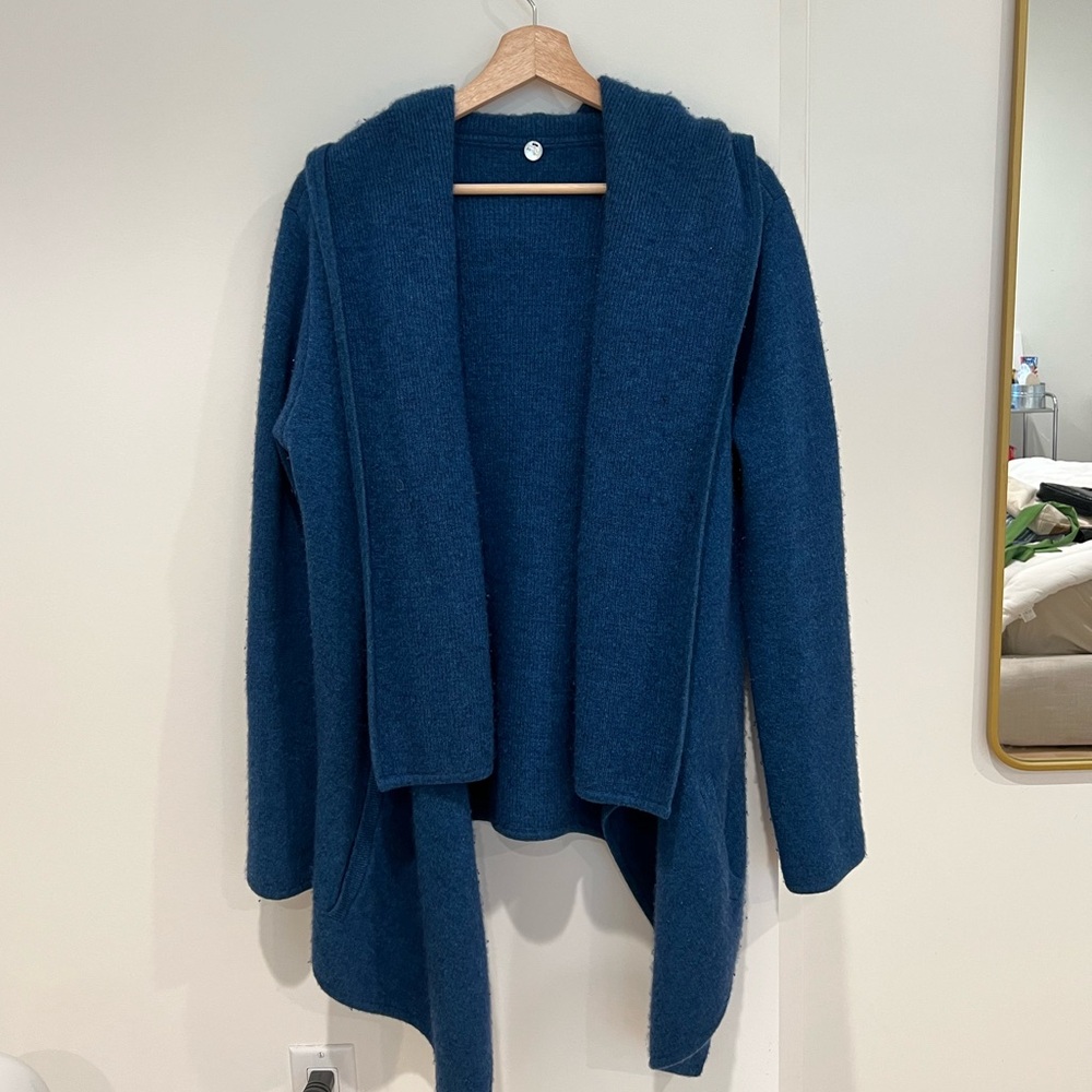 Margaret Oleary St. Moritz Cashmere Hooded Drapey Sweater